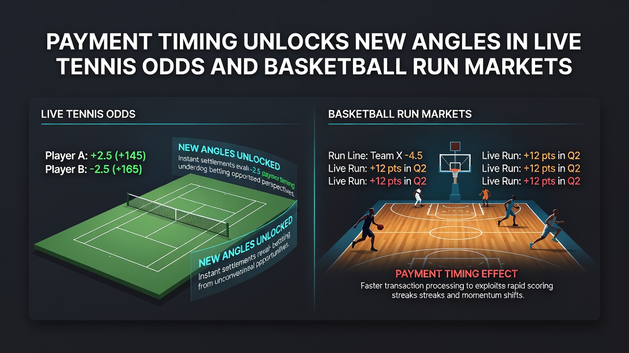 Darstellung von Timing-Strategien bei Live-Wetten auf Tennis und Basketball