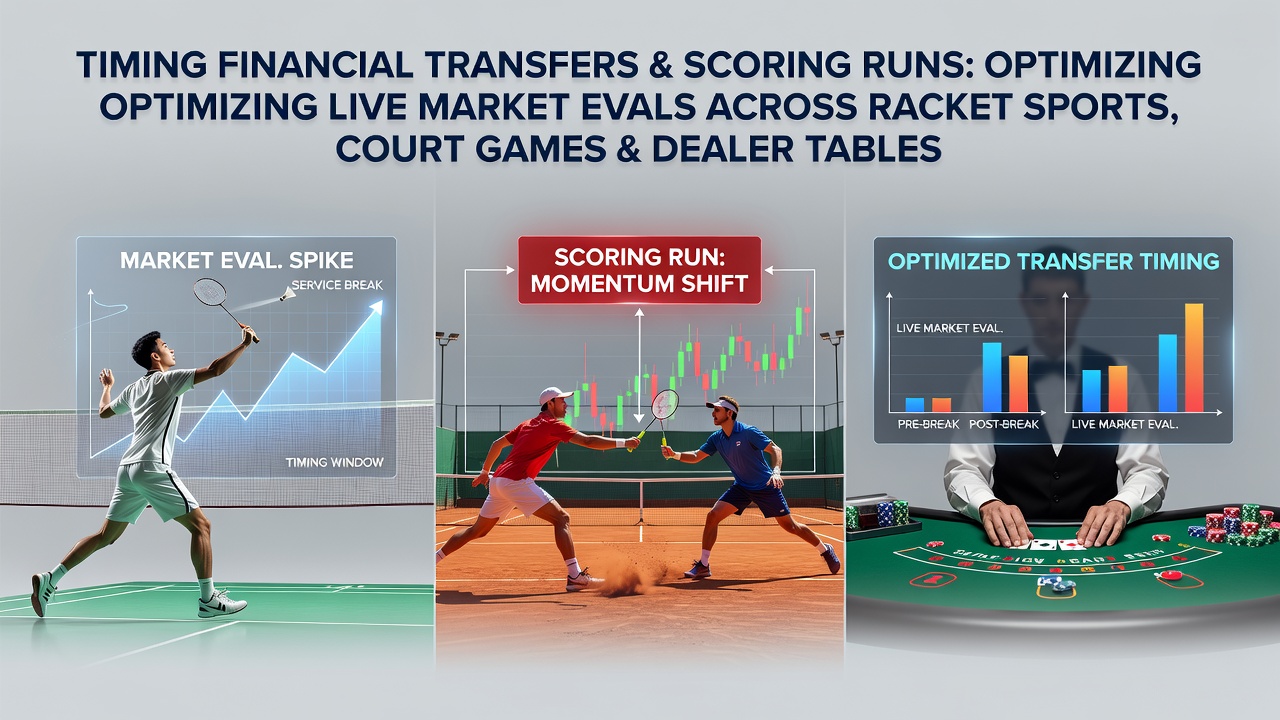 Synchronisation von Einzahlungen während Tennis-Servicepausen und Basketball-Runs in Live-Wettmärkten