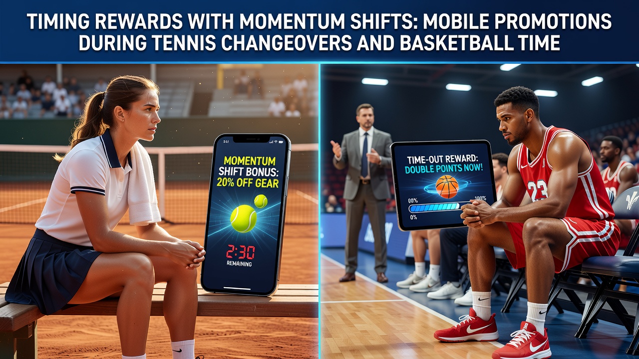 Synchronisation von Mobile Rewards mit Momentum Shifts in Tennis und Basketball für Casino Precision
