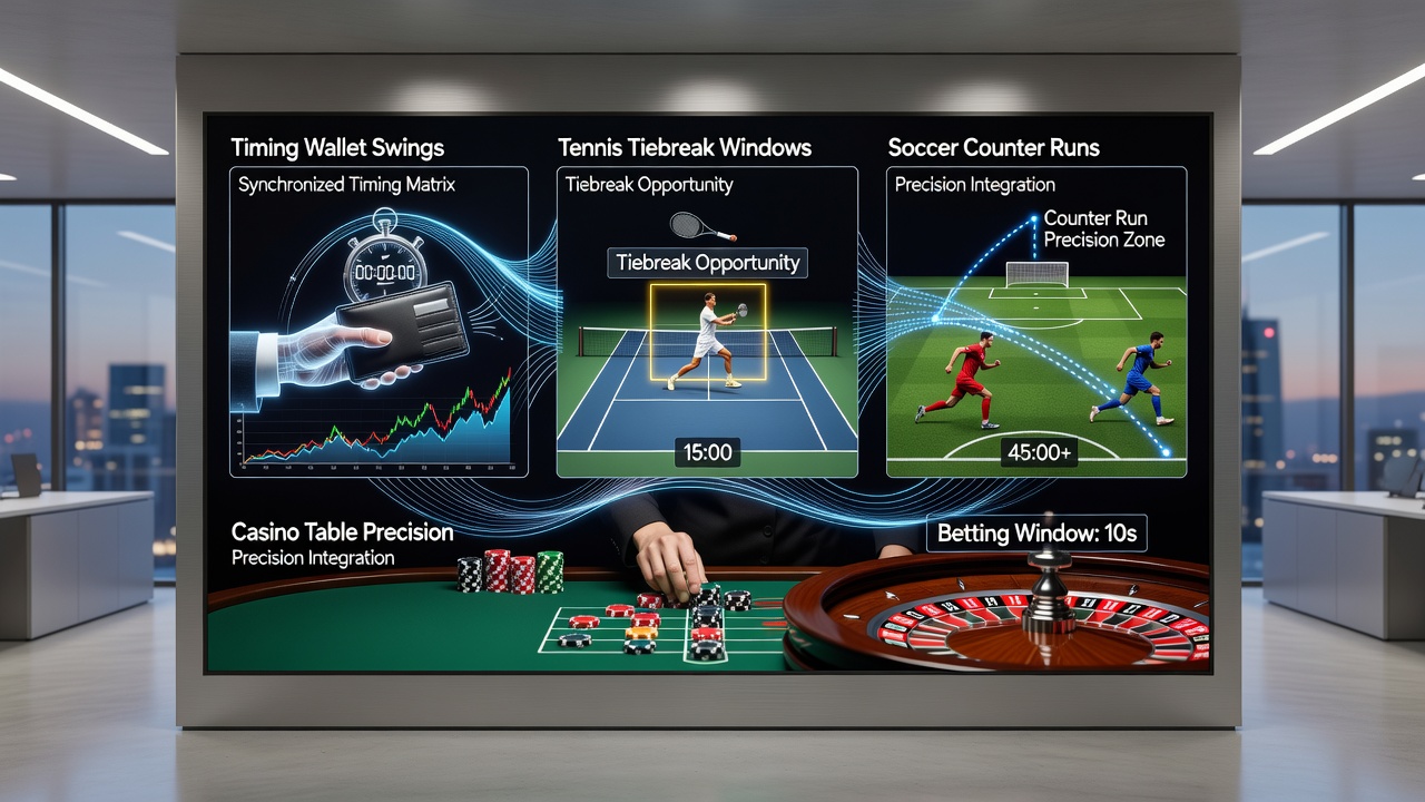 Visualisierung von Fußball-Konterläufen im Zusammenspiel mit Casino-Tischpräzision und Wallet-Timing