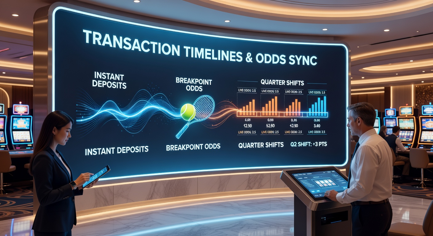Transaktions-Timelines und Echtzeit-Quoten in Tennis sowie Basketball innerhalb integrierter Casino-Plattformen